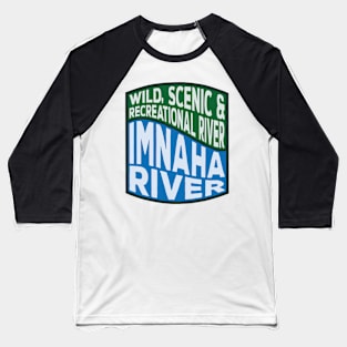 Imnaha River Wild, Scenic and Recreational River Wave Baseball T-Shirt